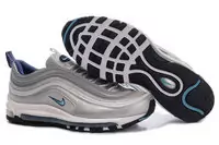 chaussures nike air max 97 running blue silver,tn requin noir